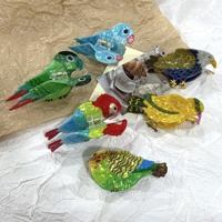 Pince à cheveux en acétate personnalisée en gros, forme créative perroquet aigle, pince à cheveux unique style oiseau pour femme