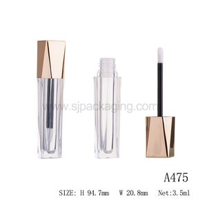 Độc Đáo Lip Gloss <span class=keywords><strong>Container</strong></span> Sang Trọng Son Bóng Chai Tùy Chỉnh Bao Bì Nhãn Hiệu Riêng Lip Gloss Ống - Product Image 3