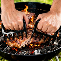 Fourchettes à viande en forme de griffe d'ours, outils de barbecue, griffes pour déchiqueter le porc, pour la cuisine à domicile, le barbecue en plein air