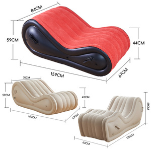 <span class=keywords><strong>OXXO</strong></span> inflable en forma de S PVC sofá muebles Bondage Kit adulto sexo chaise lounge para parejas - Product Image 5