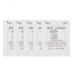 NiTi Archwire Cu-NiTi Thermal Active 0.016 Orthodontic Round Wire Damon CE ISO13485 - Product Image 4