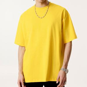 เสื้อยืดคอกลมผ้าคอตตอนพิมพ์ดิจิตอล100% ทรงโอเวอร์ไซส์น้ำหนักเบาสีทึบออกแบบโลโก้ได้ตามต้องการ - Product Image 1