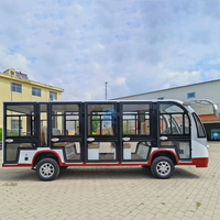 Mini-bus électrique 16 places, nouveau modèle de luxe et bus de tourisme électrique grand format pour passagers, également adapté aux transport de marchandises.