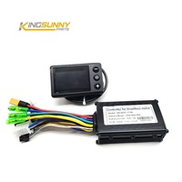 Kit de contrôleur de vélo électrique 24V 36V 48V 15A, trois modes avec affichage S866, prise XT60 SM pour moteur de vélo électrique 250W 350W