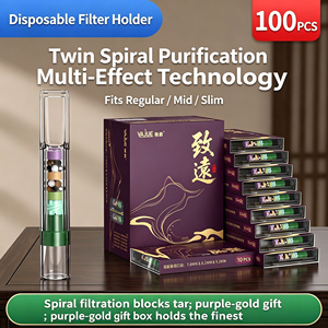 Filtros Desechables para Cigarrillos, Doble Flujo Directo en Espiral, Filtración Multicapa Avanzada de Alta Gama - Product Image 1