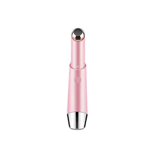 Mini Eye Beauty Massage Pen Smart Electric Wave Sonic Eye Massage Pen With Heated Skin Care Tool Facial Massage