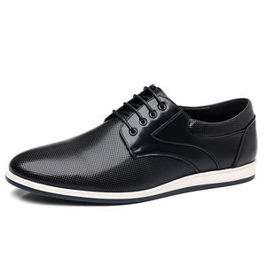 Round Autumn Slip-on Brands Men Luxury <b>Dress</b> Shoes Office Black and White <b>Dress</b> Shoes for Men Autumn Business Shoes - Product Image 6