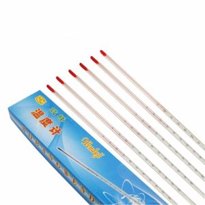 Taobkerelab — thermomètre numérique en verre, alcool, avec liquide <span class=keywords><strong>rouge</strong></span> - Product Image 3