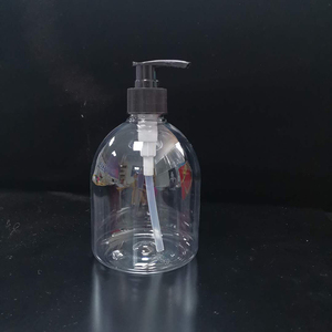 Pompes à savon pour les mains en mousse rechargeables 500 ml 16 oz Bouteilles en plastique rondes vides pour la désinfection - Product Image 4