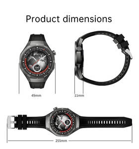 ساعة ذكية SK40 عالية الجودة إصدار 2025، ساعة رياضية للرجال للأنشطة الخارجية، ساعة ذكية بسعة بطارية 315mAh تدعم الاتصال عبر البلوتوث، تأتي مع 3 أحزمة وشاشة 1.53 بوصة - Product Image 5