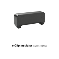 Insulator E-Clip untuk Rel UIC60 60E1 Kompatibel dengan Pandrol