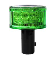 Feux de signalisation de circulation à 12 LED IP66 en matériau PC, ultra-lumineux, clignotants, résistants aux intempéries pour les zones de construction