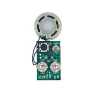 Modul Suara kustom bentuk musik Chip suara komponen elektronik tombol papan sirkuit perangkat pengeras suara asli musik