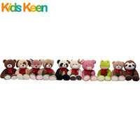 Jouets en peluche doux personnalisés paresseux en peluche poupée de dessin animé mignon pour les cadeaux de vacances des enfants fournitures de décoration de Noël