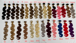 FH Wholesale 16-30inch Double Drawn Human Hair Bundles Color Straight Body Bundles Mink Brazilian Human Hair - Product Image 3
