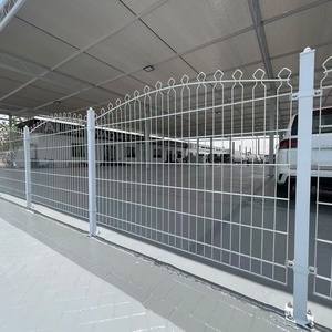 Valla de Alambre Doble 868 con Recubrimiento en Polvo, PVC de 5 mm de Espesor para <span class=keywords><strong>División</strong></span> de Espacios y Aislamiento de Seguridad en Estacionamientos Exteriores - Product Image 1