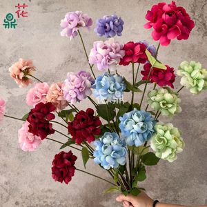 Flores Artificiales de Seda para Decoración de Escenarios de Boda, Arreglo Floral de Pared, Estilo Moderno Hecho a Mano - Product Image 1