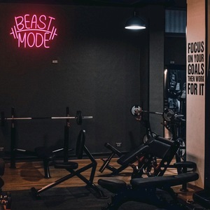 Enseigne néon LED flexible en silicone pour la décoration murale de salles de sport et bars, prix usine, BEAST <span class=keywords><strong>MODE</strong></span>, décorative, vente en gros - Product Image 4