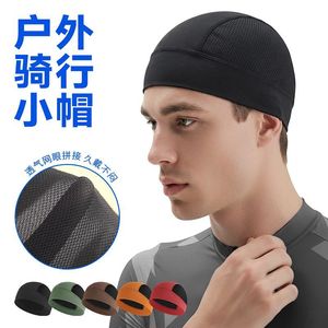 Nylon Mesh Sports Cap Breathable Quick Drying Brimless For Running Cycling Hiking Outdoor Activities Adult Unisex - Product Image 3