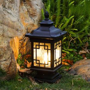 Lampe solaire de jardin extérieure imperméable à l'eau paysage éclairage LED pour allée cour pelouse - Product Image 5