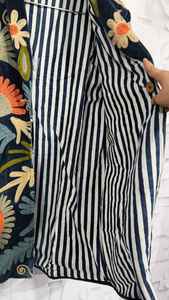 Chaqueta suzani tie dye tnt, chaqueta larga suzani para mujer, estilo bohemio, gitano, crewel, ideal para primavera, festivales, regalo especial. - Product Image 5