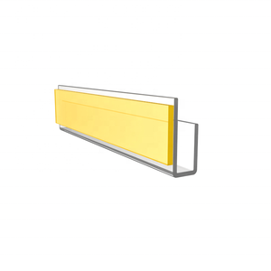 Meethope Store-Perchero de pvc para supermercado, autoadhesivo de plástico, perfil en u, cierre magnético, póster de pared - Product Image 5