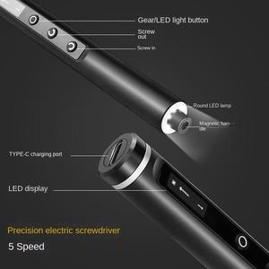 Ensemble de tournevis électrique sans fil Glede à moteur sans balais à couple de précision à 5 vitesses, batterie lithium-ion 3,7 V, rechargeable, bricolage, réparation d'iPhone - Product Image 3
