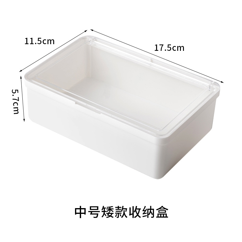 Medium-sized low storage box