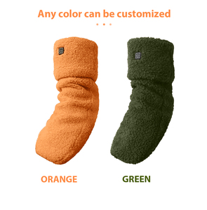 Chaussettes chauffantes électriques avec 3 niveaux de chaleur, chauffe-<span class=keywords><strong>pieds</strong></span> portables USB pour soulager les <span class=keywords><strong>pieds</strong></span> froids pendant le sommeil - Product Image 5