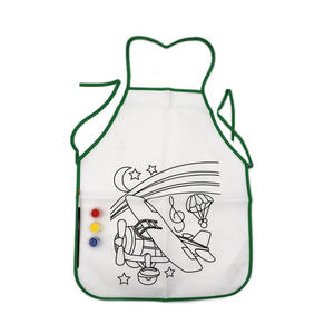 <span class=keywords><strong>Tablier</strong></span> imperméable pour enfants, <span class=keywords><strong>bricolage</strong></span> de peinture à la main, graffiti, en polyester, remplissage, bon marché, vente en gros - Product Image 1
