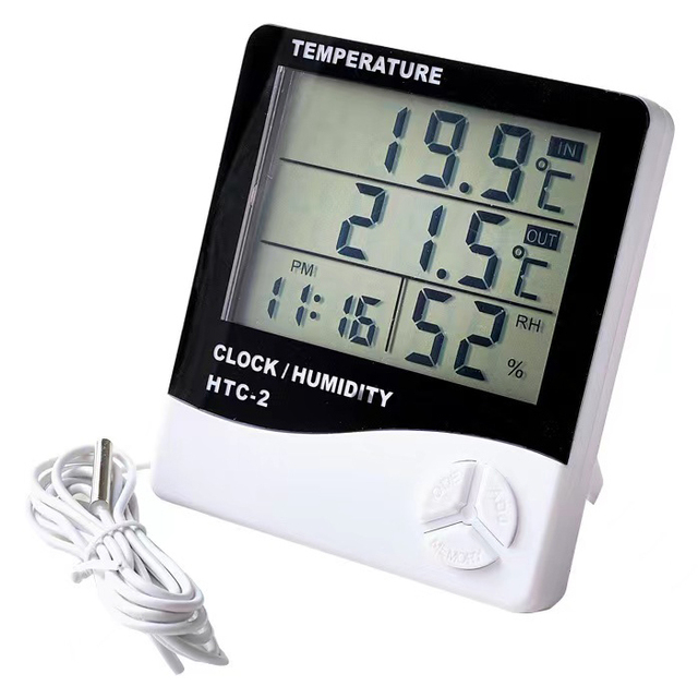 HTC-2 Digital Hygrometer Thermometer Low Price Stainless Steel Temperature and Humidity Controller New Condition for Farm Use