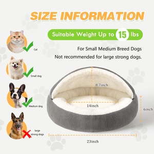 Custom Removable Washable Dog Bed Waterproof High Quality Dog Bed Pet Bed - Product Image 2