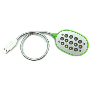 <b>Usb</b> Desk Lamp 13 <b>Led</b> <b>Lights</b> Flexible Neck Colorful Design For Study Work - Product Image 3