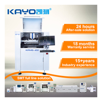 Impresora de Plantillas Automática KAYO-450 a Precio Económico, Impresora de PCB de Alta Precisión para Pasta de Soldar para LED