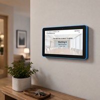 Écran tactile mural LCD 14/15,6 pouces pour salle de réunion, signalisation numérique Android, panneau de commande intelligent pour maison et hôtel