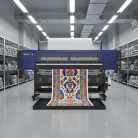 Imprimante à sublimation I3200 à 4 têtes de 1,9 m, presse à chaud, imprimante à sublimation grand format, machine d'impression textile par sublimation