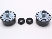 Bouchons de respiration de couvercle de soupape à enfoncer, noir mat, pour Chevy Pontiac Ford Mopar Chrysler VA2985