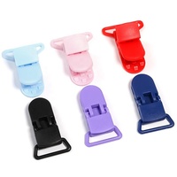 Clips de sucette en plastique solide pour bébé, porte-sucette pour bébé, porte-tétine multicolore, jouet