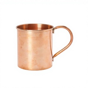 Premium Grade Handmade Aluminum Travel <b>Mug</b> American Style Push-Pull Lid Dishwasher Microwave Safe Barware Home Office Use Back - Product Image 5