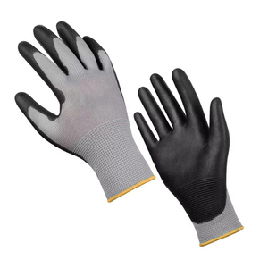 Guantes de Trabajo Modernos Grises de Alta Calidad, Resistentes al Agua y al Calor, con Forro de Algodón Antideslizante, OEM Disponible WG-015, Knives World - Product Image 6