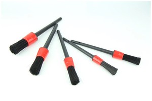Spazzola per dettagli per la pulizia dell'auto dei <span class=keywords><strong>capelli</strong></span> di cinghiale naturale forniture per attrezzature per la pulizia degli interni prodotti per i dettagli - Product Image 5