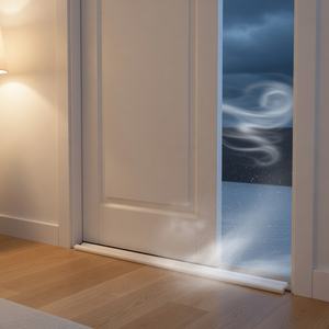 แผ่นกันลมซันส์บิลด์ EPE โฟมคอตตอน สำหรับปิดช่องว่างประตู ป้องกันลม ฝุ่น แมลง และเสียงรบกวน สามารถตัดได้ตามต้องการ - Product Image 6