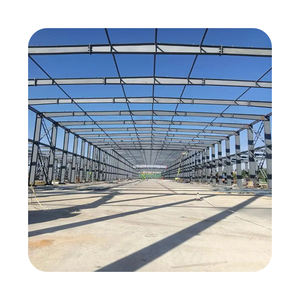 مصنع الصين مساحة كبيرة مستودع هيكل فولاذية واسعة ، مناسب للصناعة من العمر ، - Product Image 1