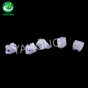 Accolades orthodontiques Yahong nouveau Design accolades dentaires en céramique auto-ligatantes - Product Image 5