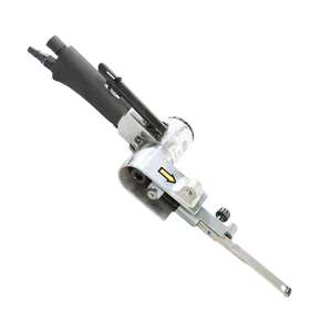 Mini Levigatrice Pneumatica a Nastro, Smerigliatrice Angolare con Ruota Guida, Nastro Sostituibile, Levigatrice Portatile per Aviazione - Product Image 2