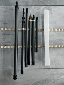 <span class=keywords><strong>Perche</strong></span> télescopique légère en fibre de carbone 3K <span class=keywords><strong>avec</strong></span> verrouillage rotatif pour extension de bras de microphone - Product Image 3