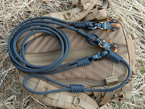 2 en 1 Extra Heavy Duty Climbing <span class=keywords><strong>Dog</strong></span> lleva cuerda correa de perro inteligente Mosquetón de rana Correa doble Split Two <span class=keywords><strong>Dog</strong></span> <span class=keywords><strong>Leash</strong></span> para grandes - Product Image 6