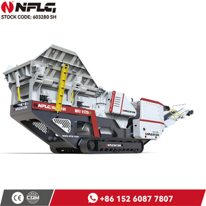 Fabricante de fábrica Venta Nueva marca famosa Pista de goma HTJW1175 Mini trituradora de mandíbula móvil Trituradora de piedra de roca Rocker Breaker - Product Image 6