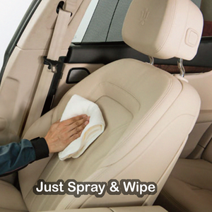 Limpiador de asiento de cuero para interiores en espray fácil de usar, fórmula líquida, producto para el cuidado del automóvil para un lavado conveniente del automóvil - Product Image 3