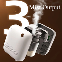 Diffuseur d'air d'arôme USB portable intelligent Diffuseur d'aromathérapie d'huile essentielle sans eau à piles